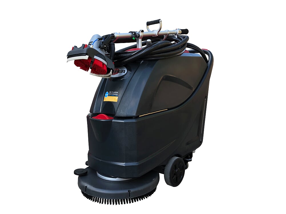 MotorScrubber Force 8" Clip On  Detail Scrubbing Machine for Scrubber Dryers