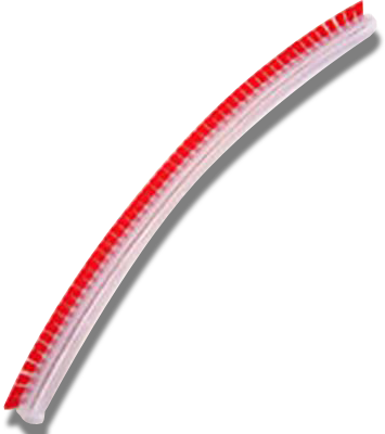 Genuine Sebo BS46 / 450 - 460 Hard Bristle Brush Strip - Red