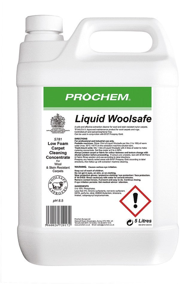 prochem S781-05 Liquid woolsafe