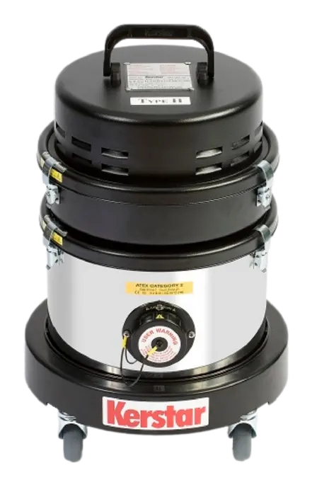 Kerstar KAV15H-45H Compressed Air Powered Hazardous Dust Vacuum Cleaners (ATEX Certified)