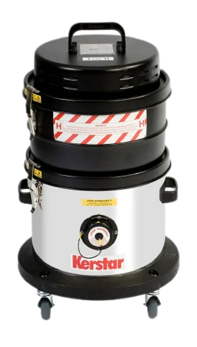 Kerstar KAV15H-45H Compressed Air Powered Hazardous Dust Vacuum Cleaners (ATEX Certified)