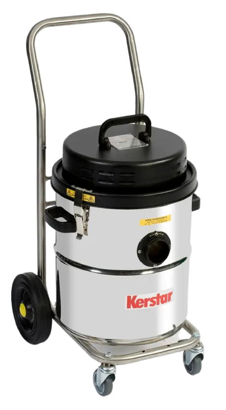 Kerstar KAV15-45 Compressed Air Powered Dry & Wet/Dry Vacuum Cleaners (ATEX Certified)