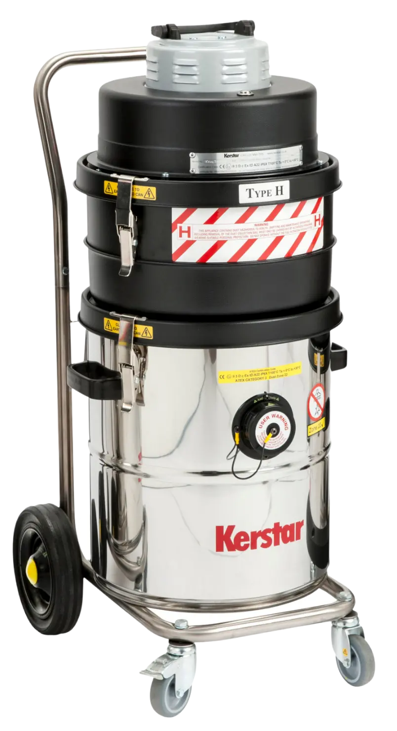 Kerstar KEVA20H-45H Electric Hazardous Dust Vacuum Cleaners (ATEX Certified)